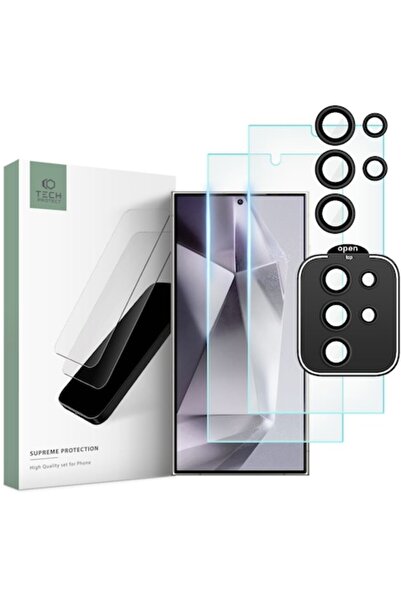Tech-Protect Protector de ecran și cameră spate Supreme pentru Samsung Galaxy S24 Ultra