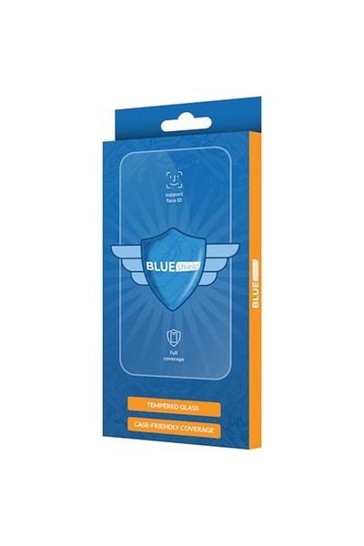 e-Eunoia Art Protector de ecran BLUE Shield pentru Samsung Galaxy A12 Nacho A127 / M12 M127 / A12 A125, sticlă securizată