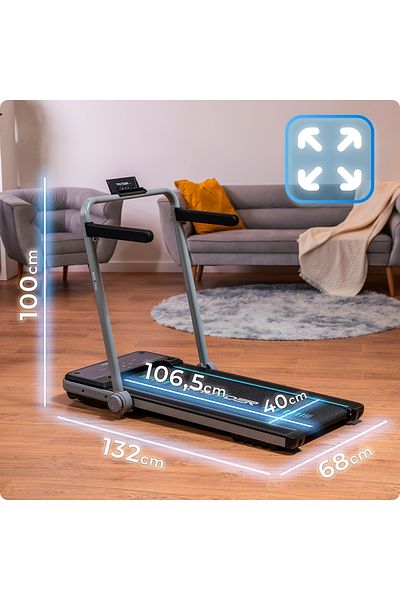 Thunder Banda de alergare electrica, Impact, Bluetooth, viteza maxima 12km/h, maxima suportata 130kg