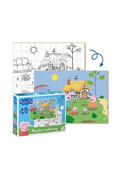 Dodo Puzzle Peppa Pig 2 in 1, 60 Pieces, 5+