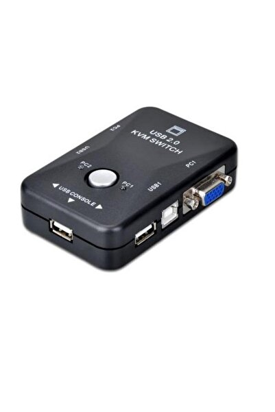 Temiz Pazar 4509 2 Port USB to KVM Switch Çoklu Pc Kasa Çoklayıcı