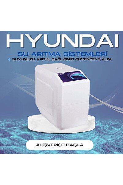Hyundai Hnd-35 pompasız Z Su Arıtma – 2 Yıl + 1 Yıl Reobox Garantisi = Toplam...