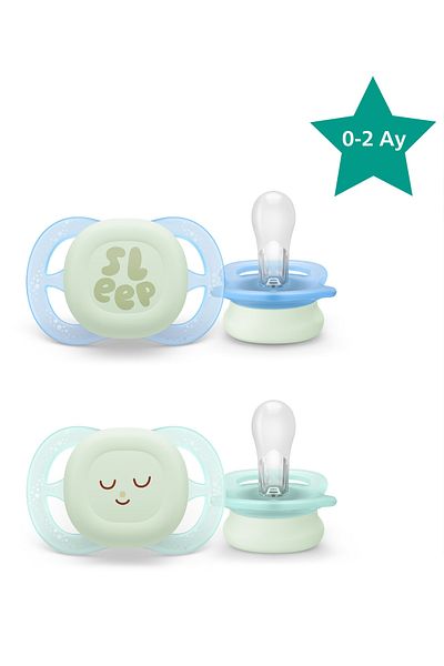 Philips Avent Ultra Start Night Pacifier, 0-2 Months