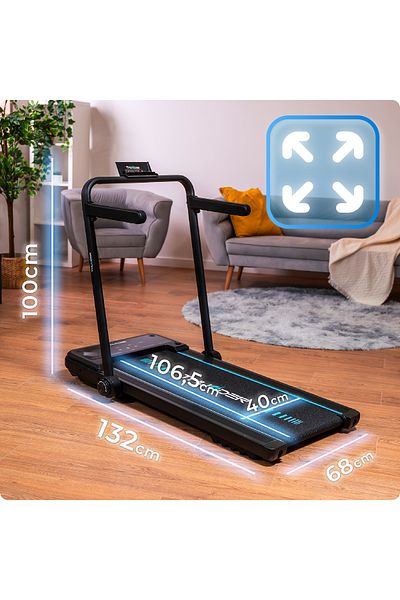 Thunder Electric treadmill, Impact, Bluetooth, maximum speed 12km/h, maximum supported weight 130kg