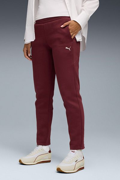Puma Evostripe Sweatpants Dk O Burgundy Women's Sweatpants