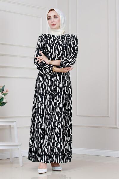 Sevitli فستان بيلي تونيل بروميكس كارين - أسود