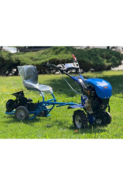 DALAZ 7,5 HP DİZEL ÇAPA MAKİNASI TAKIM, ÇELİK DÖKÜM GÖVDELİ,YERLİ,OTOMATİK 4 VİTESLİ,BORÇELİĞİ BIÇAK