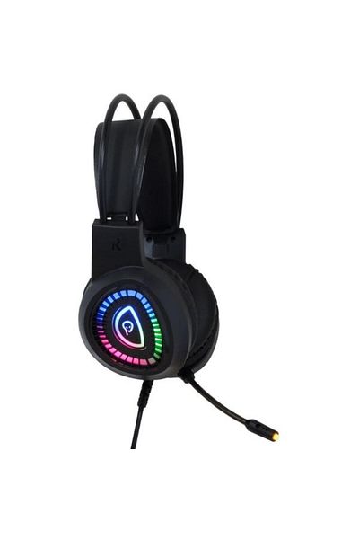 Spacer CASTI Gaming SPGH-PHANTOM, Microfon, Iluminare RGB (Negru)