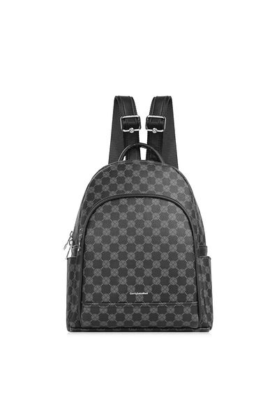 CENGİZ PAKEL Rucsac pentru femei Cengiz Pakel - 7251L - Negru/Gri