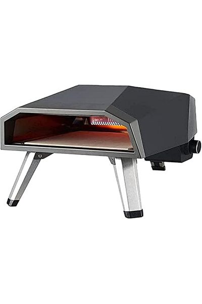 Egardenkart 12" Portable Gas Pizza Oven Outdoor - Propane Pizza Ovens for Outside with Pizza Stone f