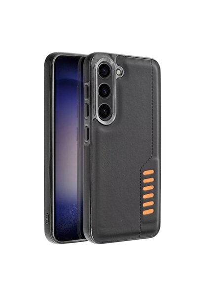 e-Eunoia Art Husa pentru Samsung Galaxy A25 A256, Milano, Precision Fit, Neagra