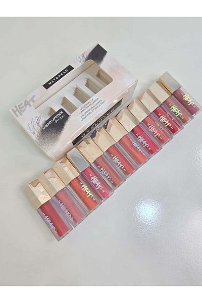 MAYDREAM My Dream Lipstick Set – 12 Luxurious Colors for a Feminine Look