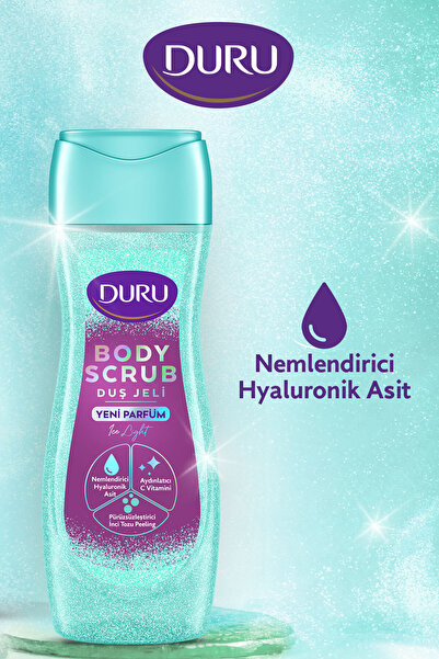 Duru Body Scrub Ice Light Duş Jeli 2x450ml