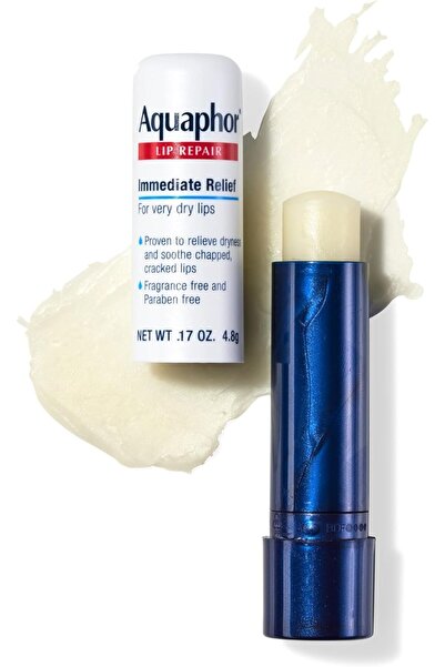 Aquaphor Lip Repair Stick - Soothes Dry Chapped Lips - Two(2) .17 Oz Sticks, Multi