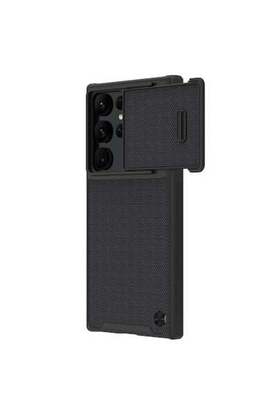 Nillkin Carcasă texturată pentru Samsung Galaxy S22 Ultra 5G (S908) - Neagră