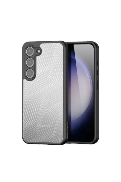 e-Eunoia Art Husa pentru Samsung Galaxy S23+ S916, Aimo, Impact Safe, Neagra