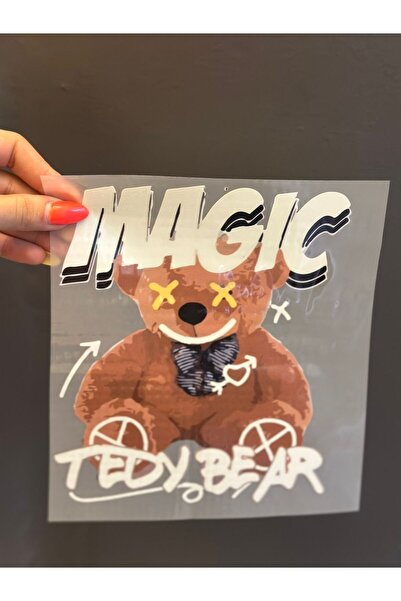 Gönülden Tasarım IMPRIMARE MAGIC TRANSFER CARE SE ADES LA FIER DE STIRAT ARMA 20X14 CM