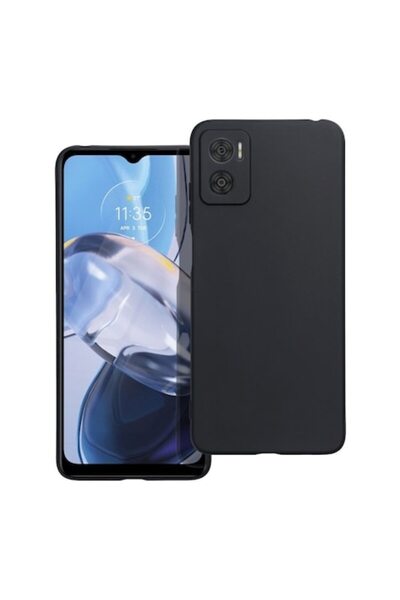 OEM Husă de protecție compatibilă cu Motorola Moto E22i / E22, mată, neagră