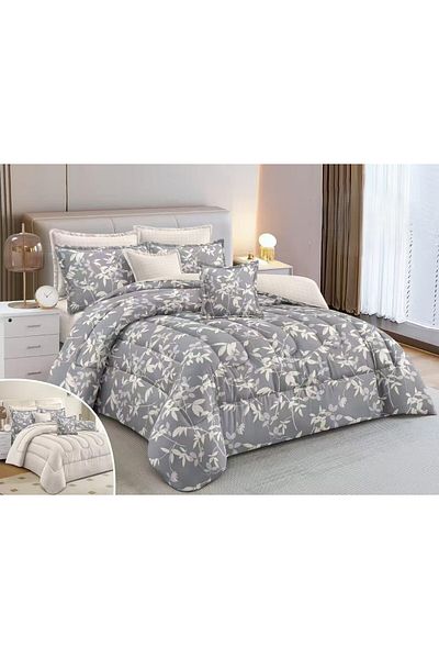 SNOOZYL Luxurious double bed sheet, printed, made of microfiber, size 240*260 cm