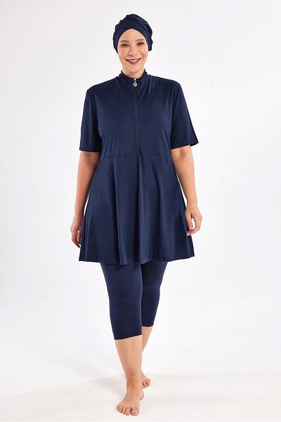 Nemere Rozamay 3803 Naomi Half Sleeve Hijab Swimsuit