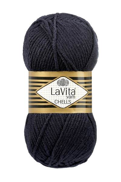LaVita Yarn Chells pređa za ručno pletenje 100% A Akril 100gr (9779 TAMNOMAJA)