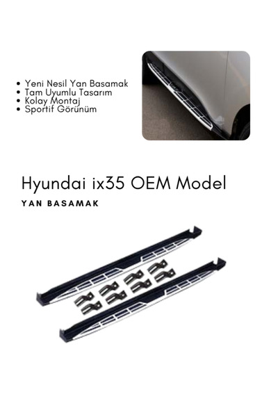 SeninOto Hyundai ix35 OEM Model Yan Basamak