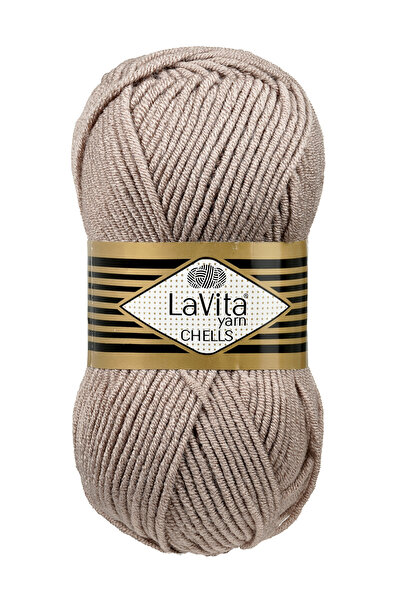 LaVita Yarn خيط تريكو يدوي من تشيلز 100% أكريليك 100 جرام (9795 TOPRAK)