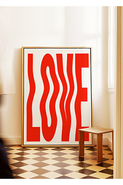 ARTHOUSECOLLECTIVE Poster de dragoste - Dragoste - Poster fără cadru în dimensiunile picturii