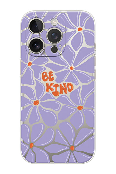shoptocase iPhone 16 Pro Uyumlu Nazik Ol Desenli Şeffaf Silikon Koruyucu Tele...
