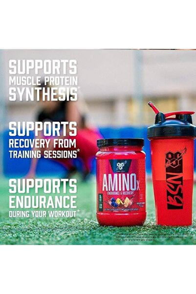 BSN AMINOx® Amino Energy Powder for Endurance and Recovery, Effervescent Instantized Amino Acids, D