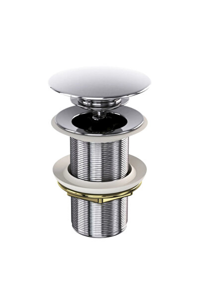 Bocchi Krom Lavabo Süzgeçi Su Taşma Deliksiz