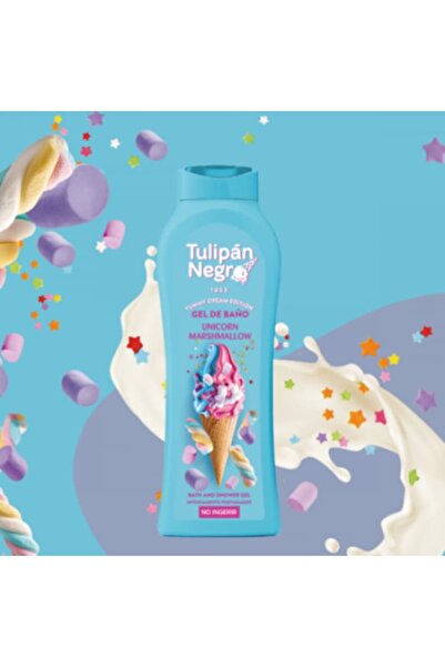 Tulipan Negro Gel de dus Tulipan Negro, Unicorn Marshmallow, 650 ml
