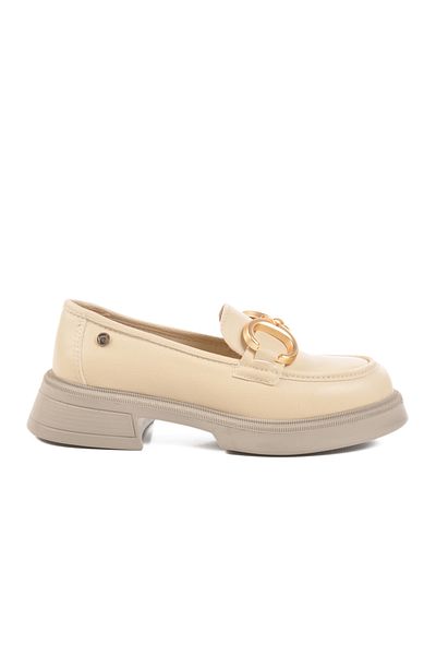 Pierre Cardin Κρεμ Γυναικεία Παπούτσια Classic PC-52650 Z