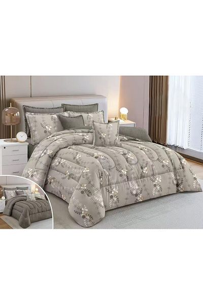 SNOOZYL Luxurious double bed sheet, printed, made of microfiber, size 240*260 cm