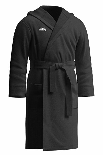 Mad Wave M0971 02 3 01W Bathrobe Cuddly, XS, Black