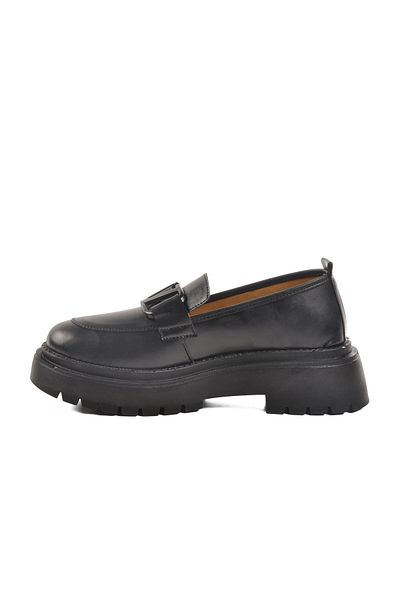 AYAKMOD Black High Sole Women's Casual Shoes F-2047 Z