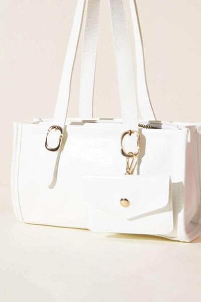 olivia gate Rectangular Bag with Wallet and Short Handle