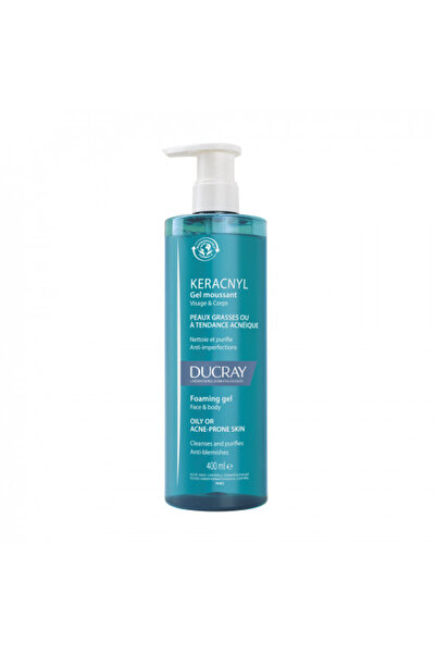 Ducray Foaming gel for acne-prone skin Keracnyl, Ducray, 400 ml, Cleansing gel