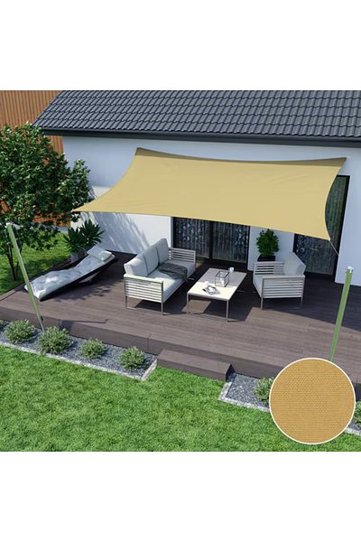 varioshop VarioShop® waterproof sun canopy/awning, with UV protection, for garden, terrace, patio