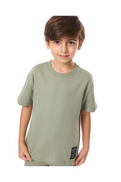 R&B Textured T-Shirt and Shorts Set