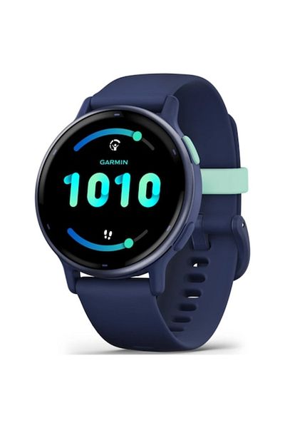 Garmin Smartwatch vivoactive 5, GPS, 42mm, Silicone Strap, Metallic Navy/Navy