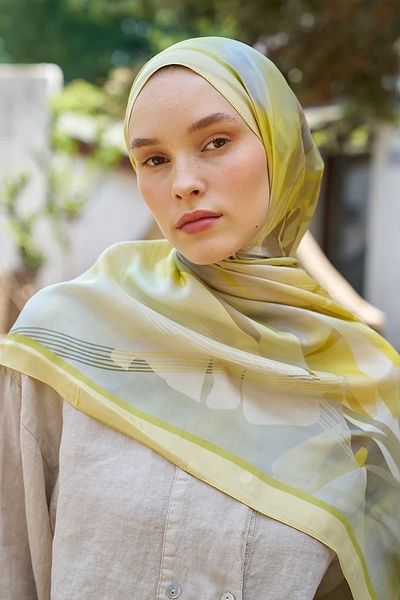 ED Scarf Yellow Ed Scarf Inspired Volen Pattern Shawl