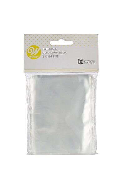 Generic أكياس ويلتون الشفافة للحلوى، عبوة من 100 قطعة، WT-1912-2350، شفافة، م...