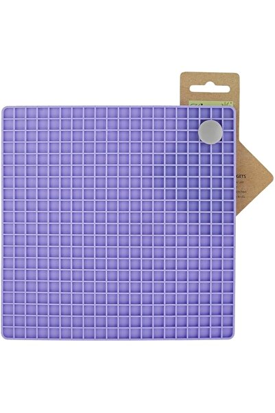 Generic Harmony 2724623276045 Silicon Baking Mats Trivet - Square, Purple