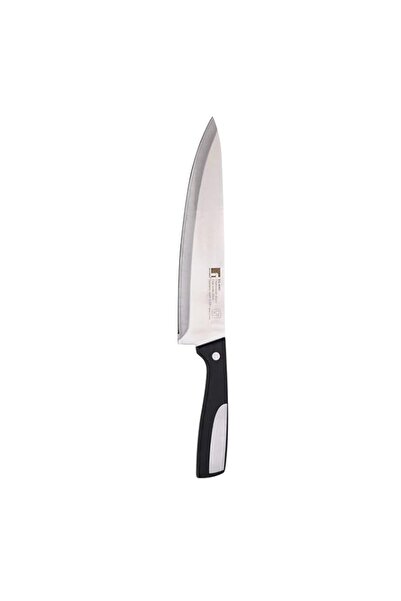 Generic Bergner Resa Chef Knife, 20Cm, Stainless Steel, Black Colour, Bg4062, Silver