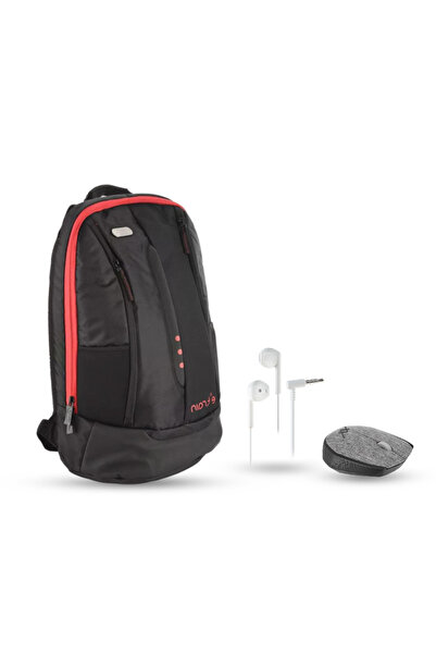 E-Train Laptop Carry Bag , 15.6 " , Back pack design with Mouse and ear Phone