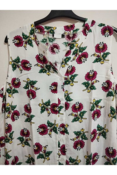 anne moda ankara 100% Cotton, Sleeveless, Full Button Stylish Dress