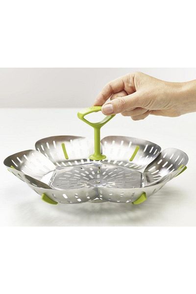 Joseph Joseph Bloom Folding Steaming Basket - Stainless Steel
