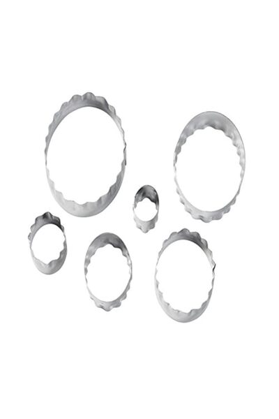 Generic Wilton Oval Fondant Double Cut-Outs Set