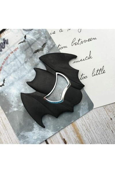 Generic فتاحة زجاجات باتمان مغناطيسية للثلاجة، فتاحة زجاجات البيرة، مطلية بال...